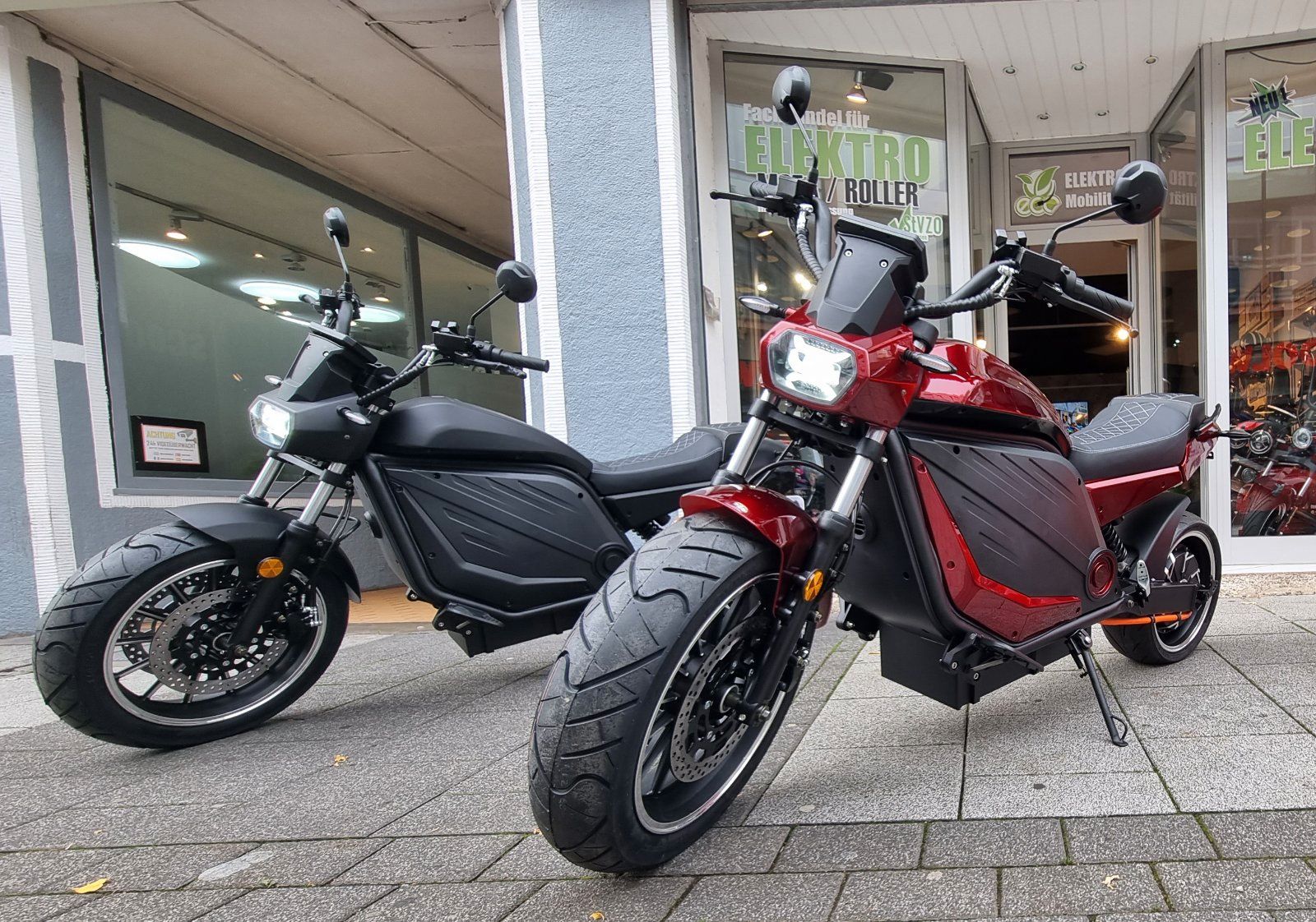 CityTwister 6.0 PRO E-Motorrad in der 125er Klasse 110km/h 5000W 100Ah Li Akku