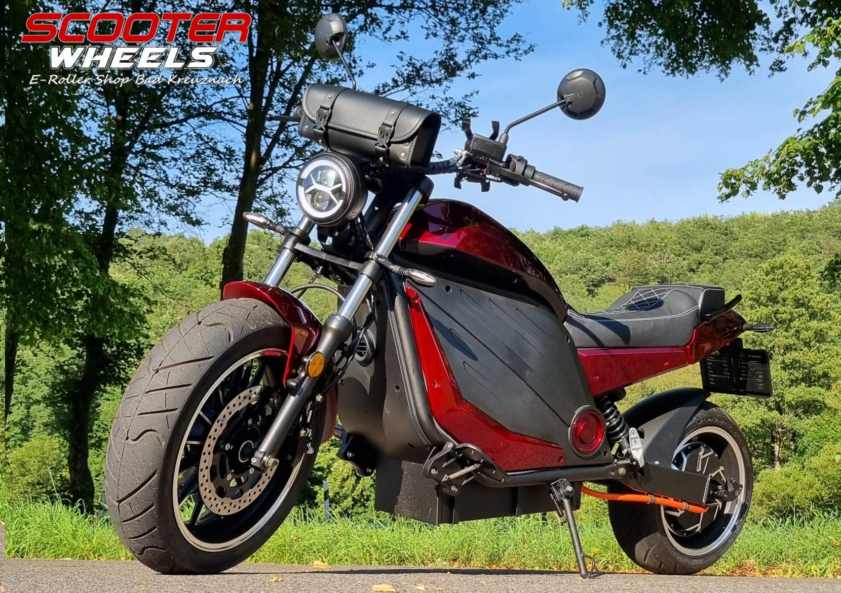 CityTwister 6.0 PRO E-Motorrad in der 125er Klasse 110km/h 5000W 100Ah Li Akku – Bild 2