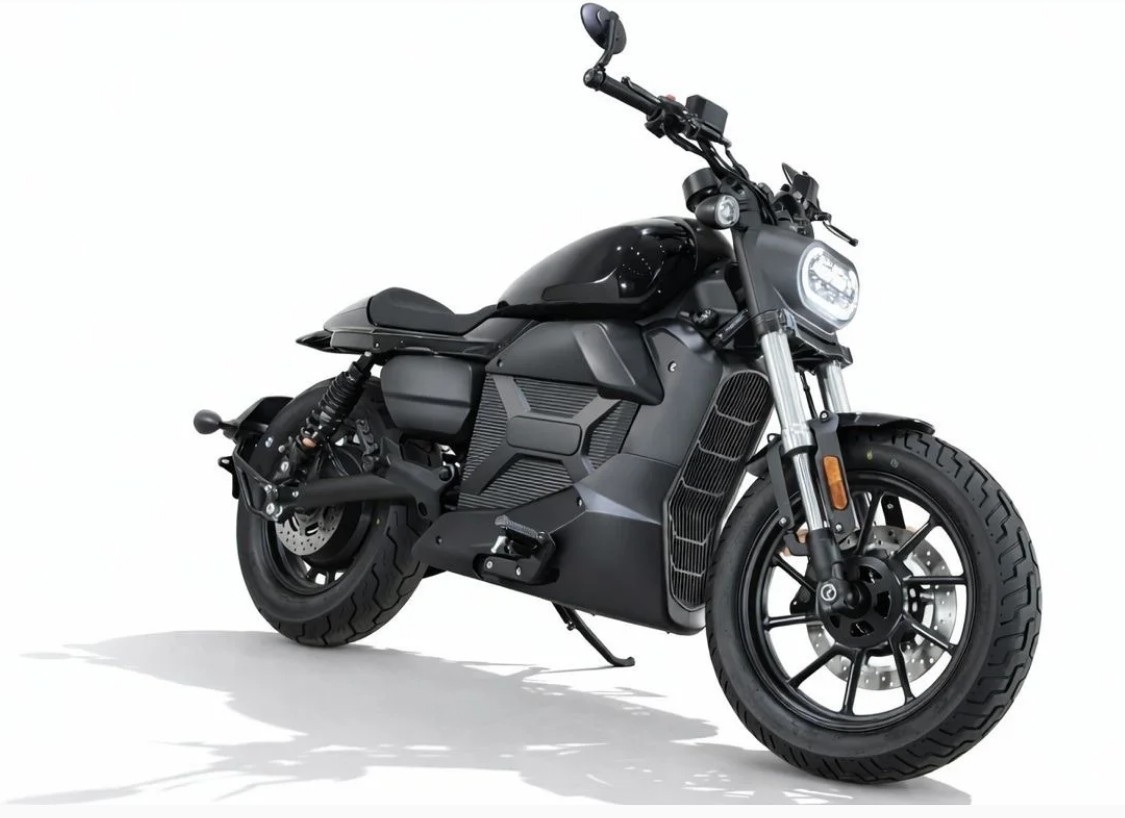 E-Motorrad Elektromotorrad CityTwister SHADOW-LITE 8000W / 72V / 117ah / 120 km/h Ladesäulen IEC Typ 2 Stecker – Bild 3