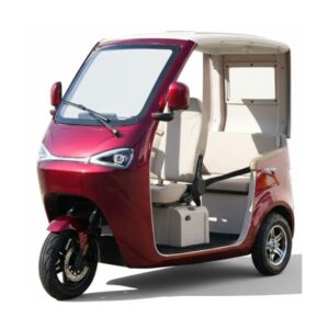 Kabinenroller E-Move 60V/45Ah Akku 45/25 km/h Elektro Seniorenmobil Rot
