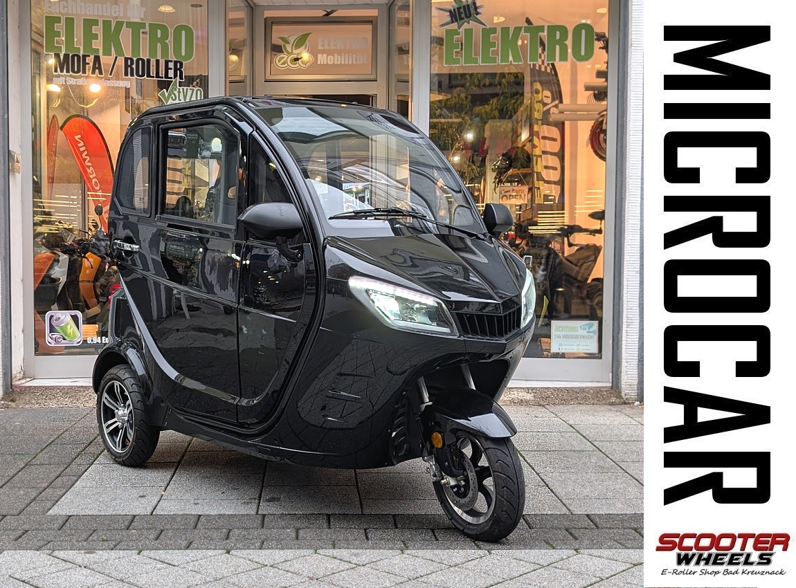 Kabinenroller Cruise Microcar 25/45 km/h Elektroauto Mopedauto 60V/58ah Blei-Gel Akku