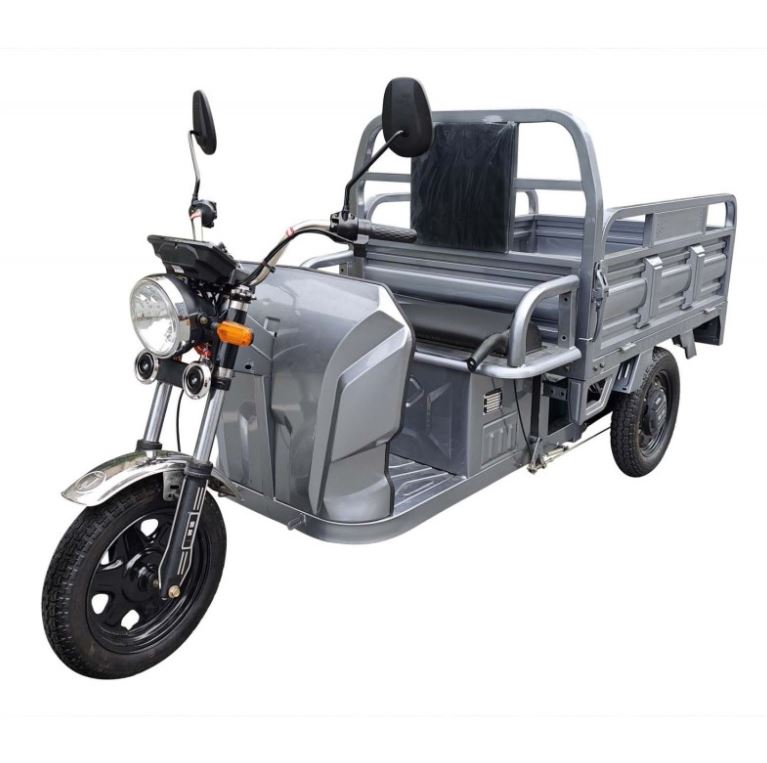 Elektro Kipper W12 Lastendreirad Blei-Akku 25/45 km/h E-Transportpritsche – Bild 3