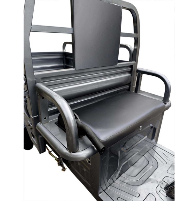 Elektro Kipper W12 Lastendreirad Blei-Akku 25/45 km/h E-Transportpritsche – Bild 6